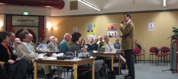 Rouvoet spreekt in Zoetermeer